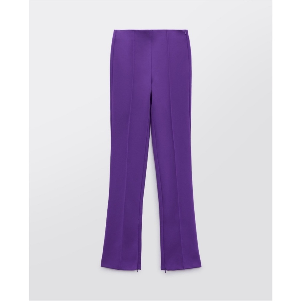 Zara slim flared pants